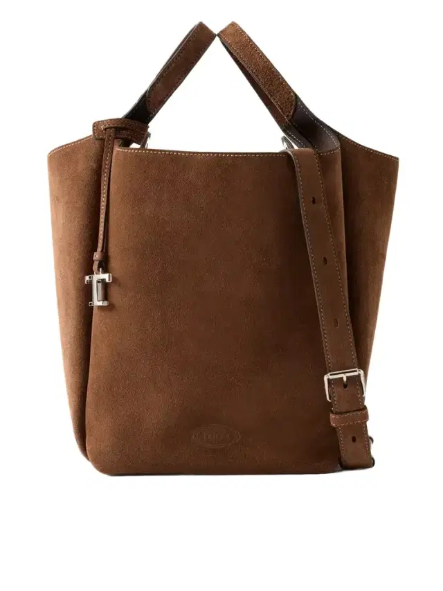 Tod's Apa Secchiello Piccolo Suede Shoulder Bag