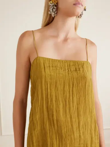 Tibi Crinkle Charmeuse Tank | Thumbnail 4
