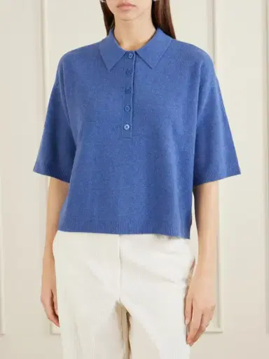 TWP Ss Polo Cashmere-knitted Polo Shirt | Thumbnail 3 TWP Ss Polo Cashmere-knitted Polo Shirt | Thumbnail 3
