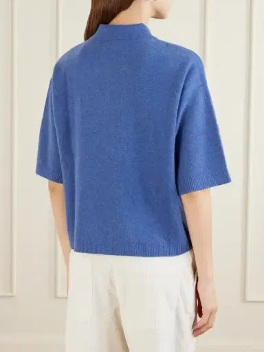 TWP Ss Polo Cashmere-knitted Polo Shirt | Thumbnail 4 TWP Ss Polo Cashmere-knitted Polo Shirt | Thumbnail 4