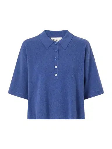 TWP Ss Polo Cashmere-knitted Polo Shirt | Thumbnail 1 TWP Ss Polo Cashmere-knitted Polo Shirt | Thumbnail 1