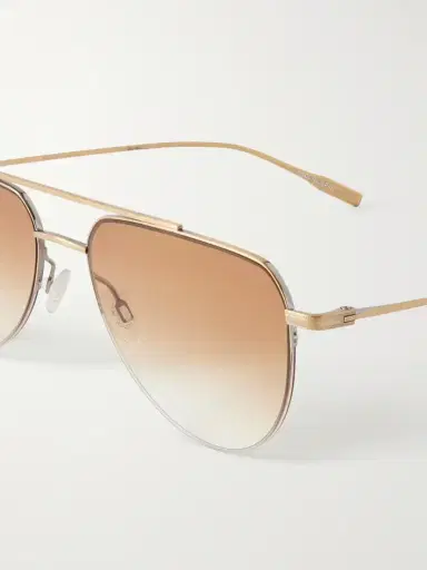 BARTON PERREIRA Mcnair Aviator-style Metal Sunglasses | Thumbnail 4