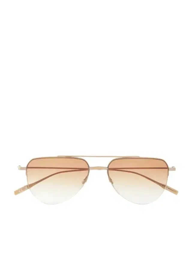 BARTON PERREIRA Mcnair Aviator-style Metal Sunglasses