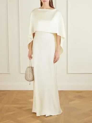 Heirlome Anna Silk-satin Maxi Dress | Thumbnail 2