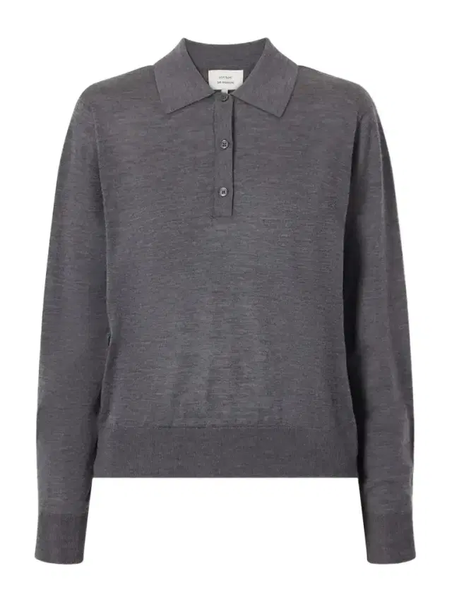 Miles Cashmere Polo Sweater