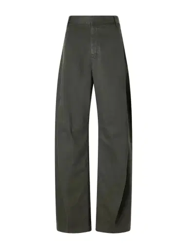 Tibi Reactive Garment Dyed Stretch Twill Wide-leg Pants | Thumbnail 1 Tibi Reactive Garment Dyed Stretch Twill Wide-leg Pants | Thumbnail 1