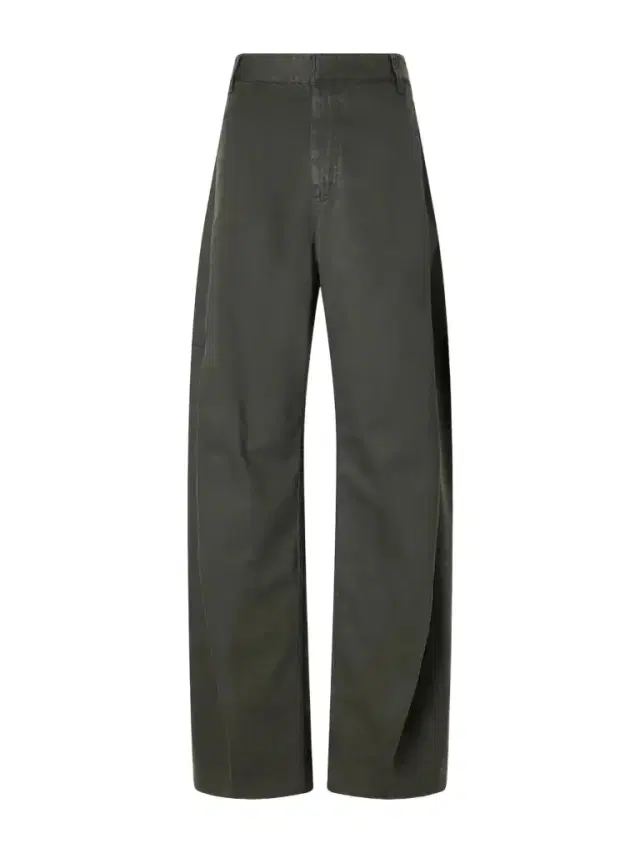 Tibi Reactive Garment Dyed Stretch Twill Wide-leg Pants