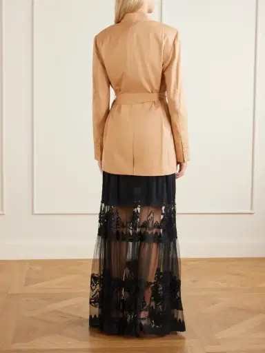 Ulla Johnson Zehra Belted Cotton Blazer | Thumbnail 3