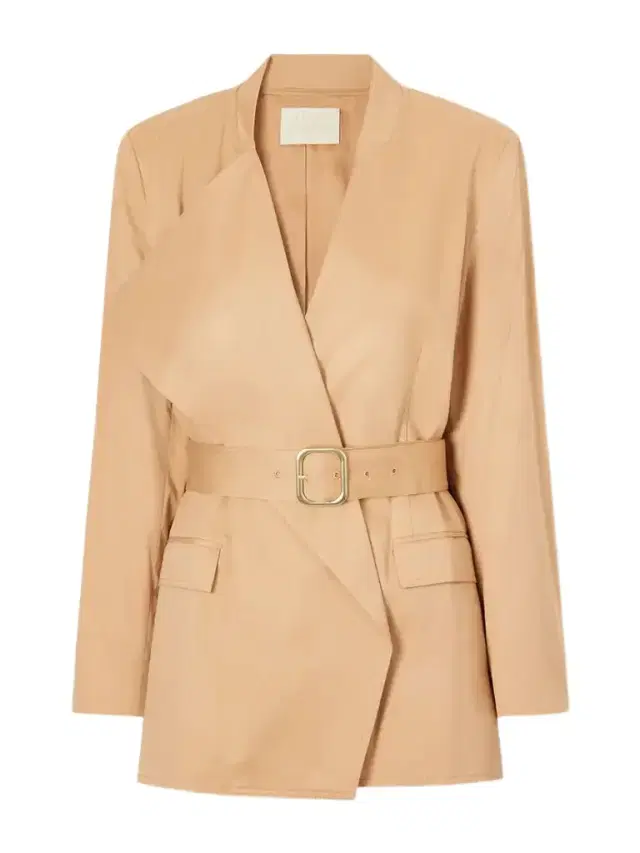 Ulla Johnson Zehra Belted Cotton Blazer