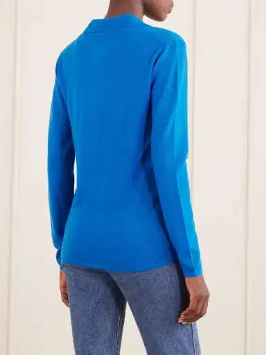 Tibi Wool-blend Knit Polo Sweater | Thumbnail 4 Tibi Wool-blend Knit Polo Sweater | Thumbnail 4