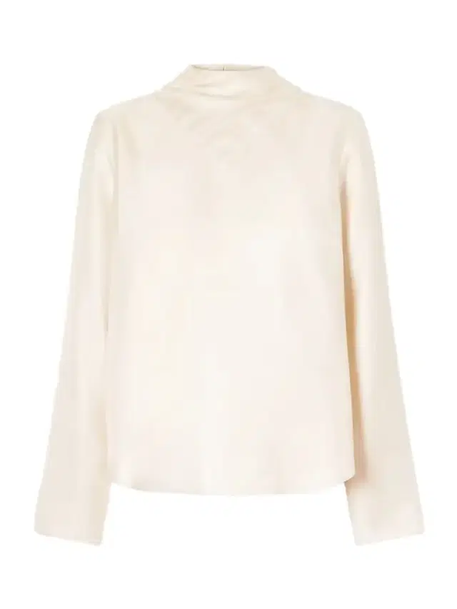 Gala Scarf-detail Silk-twill Blouse