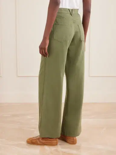 Veronica Beard Kasey Mid-rise Wide-leg Jeans | Thumbnail 3