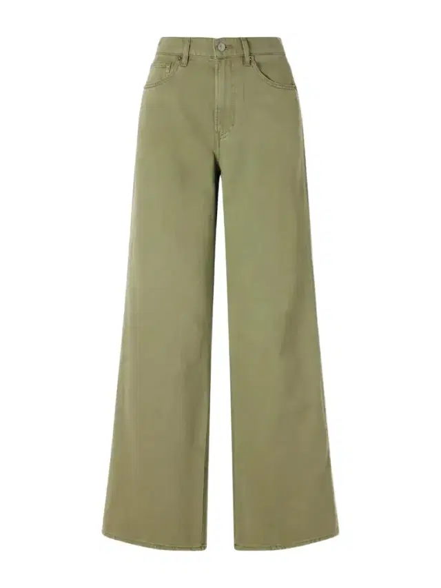 Veronica Beard Kasey Mid-rise Wide-leg Jeans