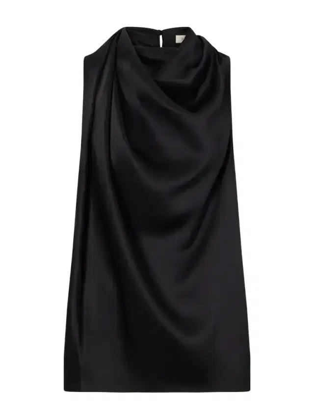 Kate Draped Silk-satin Top