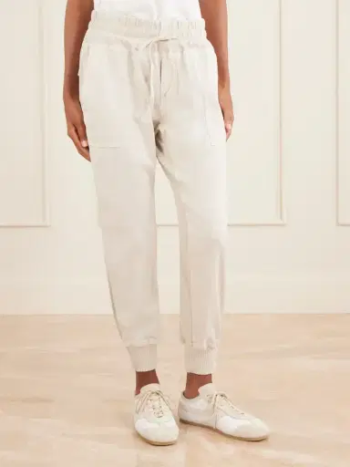 James Perse Cotton Tapered Pants | Thumbnail 3