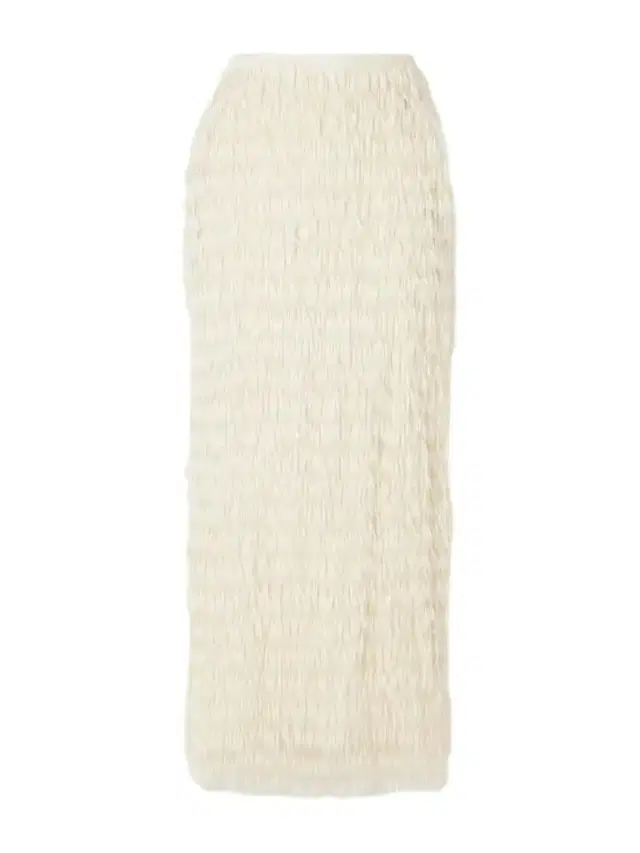Maticevski Resonate Fringed Satin Midi Skirt