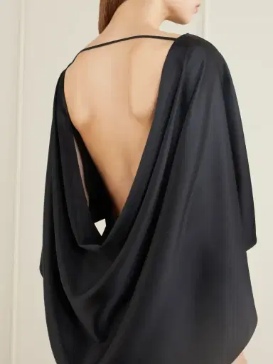 Heirlome Anna Silk-satin Maxi Dress | Thumbnail 4