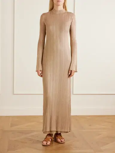 Gabriela Hearst Atira Silk-knitted Maxi Dress | Thumbnail 2 Gabriela Hearst Atira Silk-knitted Maxi Dress | Thumbnail 2