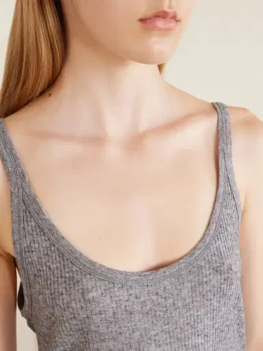 Loulou de Saison Roni Ribbed Jersey Cami | Thumbnail 5