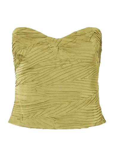 Ulla Johnson Heleen Cropped Satin Tank | Thumbnail 1