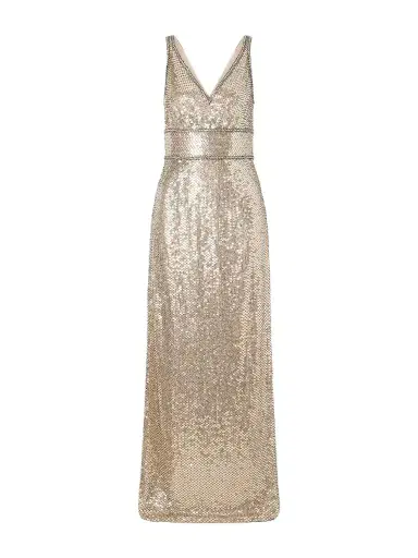 Jenny Packham Odina Crystal-embellished Sequin Tulle Gown | Thumbnail 1