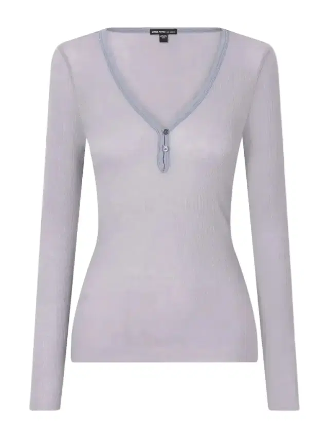 James Perse Ribbed Cotton And Cashmere-blend T-shirt