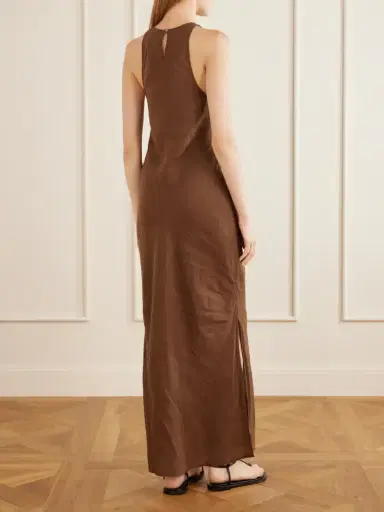 James Perse Linen Maxi Dress | Thumbnail 3 James Perse Linen Maxi Dress | Thumbnail 3
