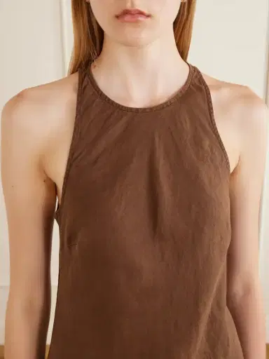 James Perse Linen Maxi Dress | Thumbnail 4 James Perse Linen Maxi Dress | Thumbnail 4