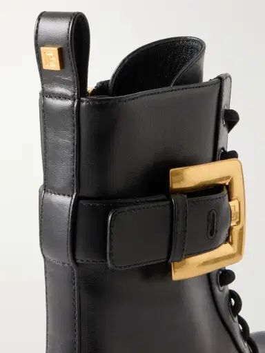 Balmain Anthem Belt-detailed Leather Ankle Boots | Thumbnail 5 Balmain Anthem Belt-detailed Leather Ankle Boots | Thumbnail 5