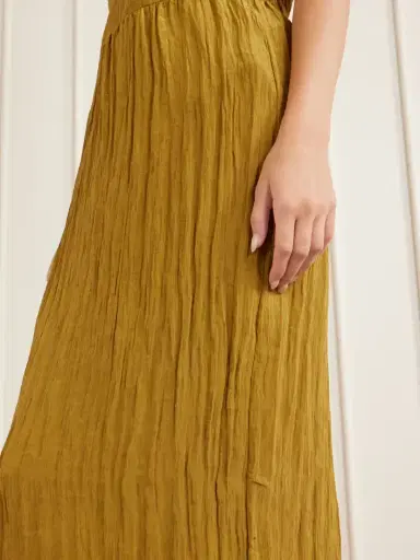 Tibi Crinkle Charmeuse Midi Skirt | Thumbnail 5