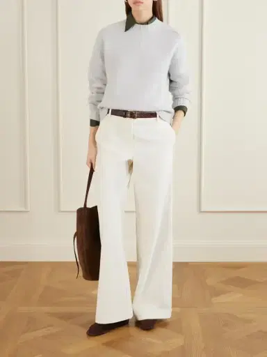 TWP Dylan Ribbed Cotton Wide-leg Pants | Thumbnail 2