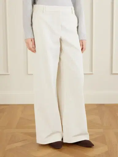 TWP Dylan Ribbed Cotton Wide-leg Pants | Thumbnail 3