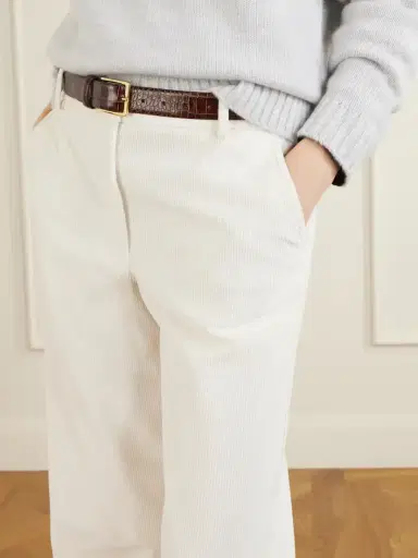 TWP Dylan Ribbed Cotton Wide-leg Pants | Thumbnail 5