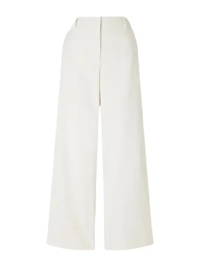 TWP Dylan Ribbed Cotton Wide-leg Pants