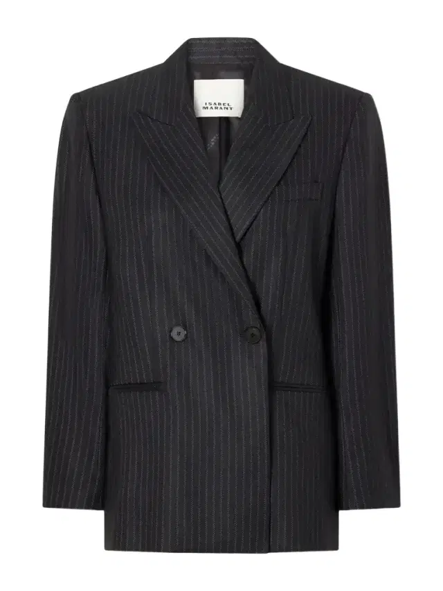 Isabel Marant Ranya Striped Wool-blend Blazer