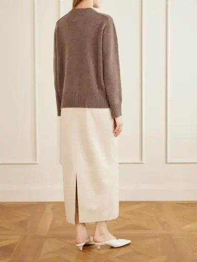 Loulou de Saison Baltra Cashmere Sweater | Thumbnail 4