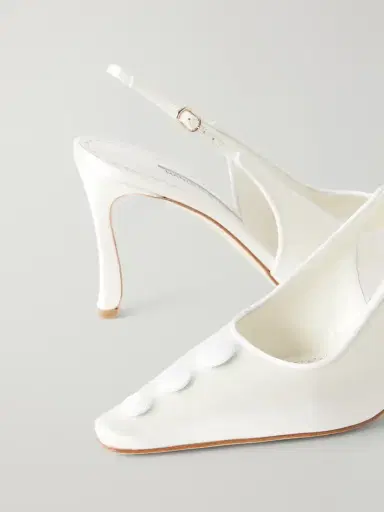 Manolo Blahnik Alexa 90 Embellished Satin Pumps | Thumbnail 5 Manolo Blahnik Alexa 90 Embellished Satin Pumps | Thumbnail 5