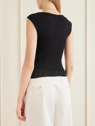 James Perse Ribbed Cotton And Cashmere-blend Tank | Thumbnail 4
