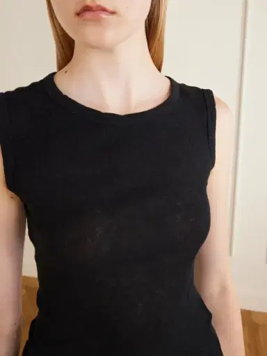 James Perse Ribbed Cotton And Cashmere-blend Tank | Thumbnail 5