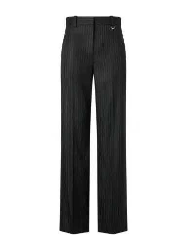 Isabel Marant Noanda Striped Wool-blend Straight-leg Pants | Thumbnail 1 Isabel Marant Noanda Striped Wool-blend Straight-leg Pants | Thumbnail 1