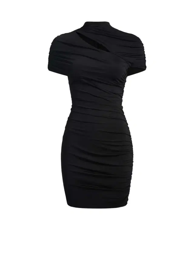Balmain Draped jersey bodycon dress
