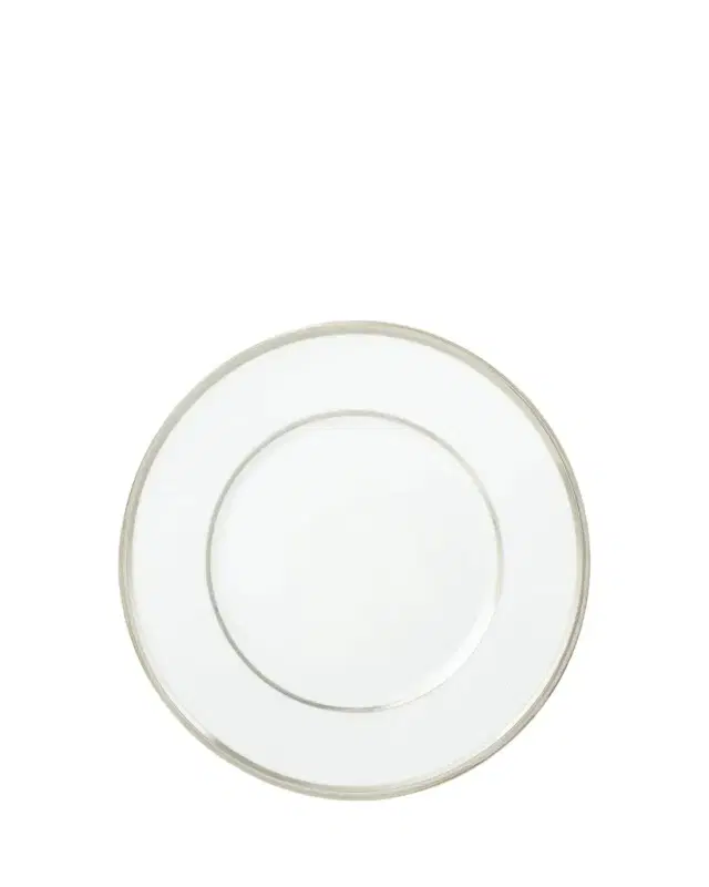 Ralph Lauren Home Wilshire Salad Plate, Platinum