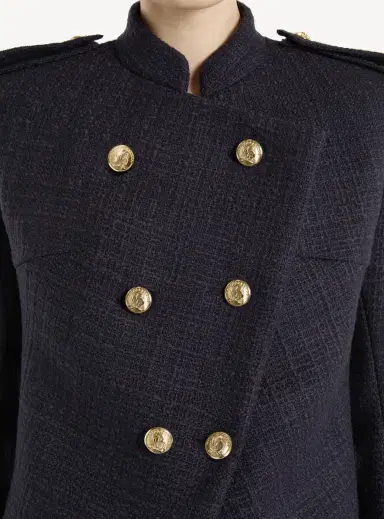 Balmain Tweed 6-button jacket | Thumbnail 4