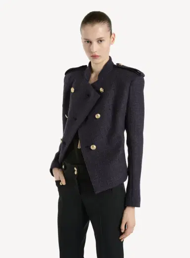 Balmain Tweed 6-button jacket | Thumbnail 5