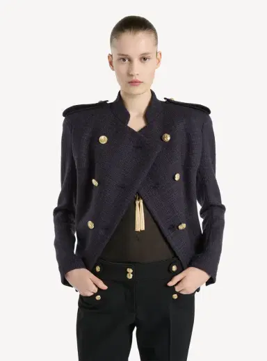 Balmain Tweed 6-button jacket | Thumbnail 6