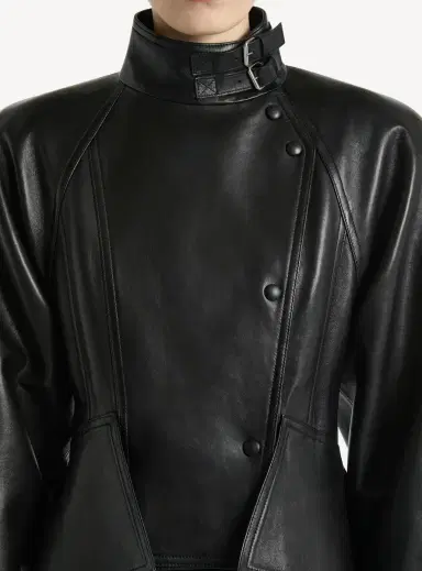 Balmain Lambskin pilot jacket | Thumbnail 4