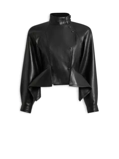 Balmain Lambskin pilot jacket | Thumbnail 1
