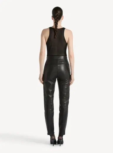 Balmain Lambskin biker trousers | Thumbnail 3 Balmain Lambskin biker trousers | Thumbnail 3