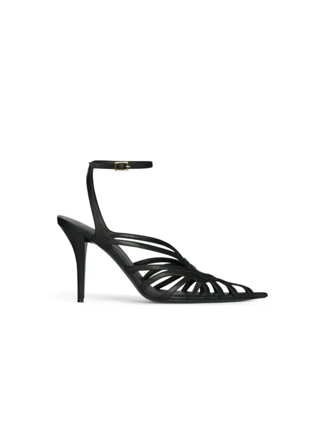 Balmain Smooth leather Cage sandals