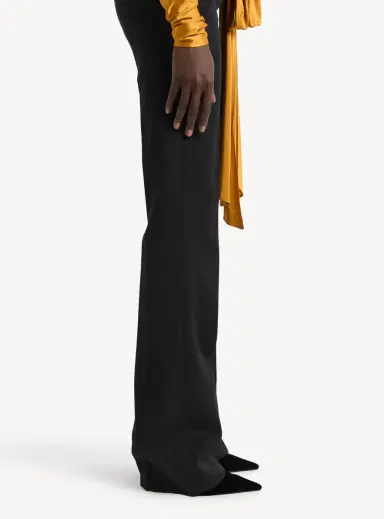Balmain Low-waisted wool satin trousers | Thumbnail 5 Balmain Low-waisted wool satin trousers | Thumbnail 5